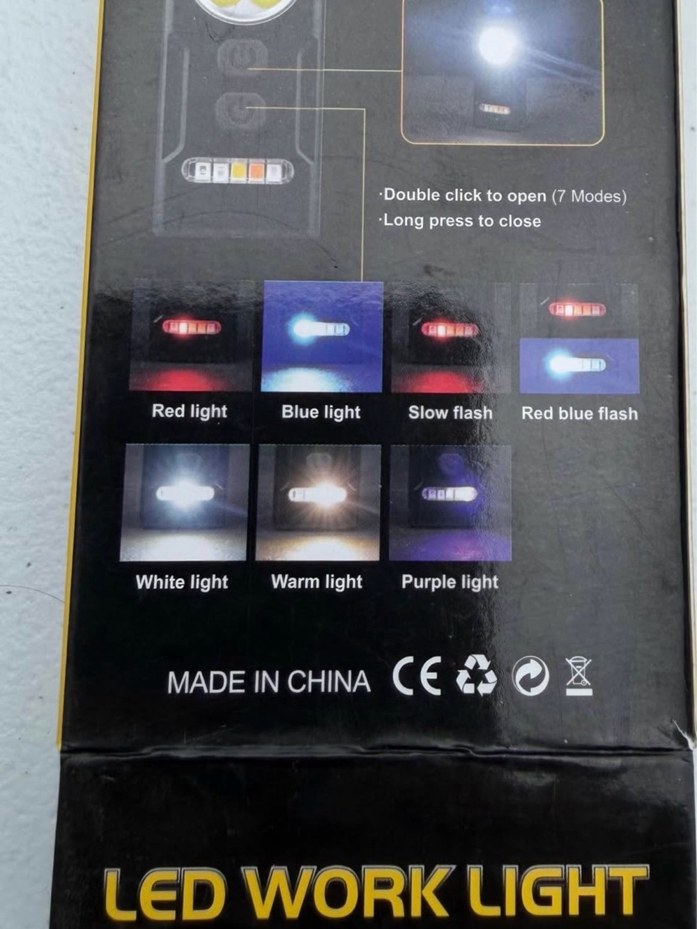 LED Keychain Flashlight Compact Design with Fast Charging and Magnet Base - Picture 4 of 4